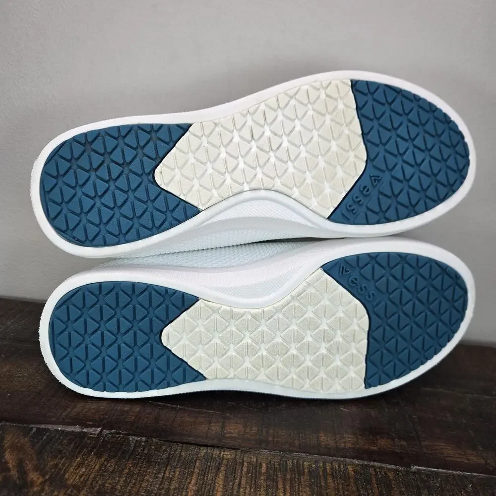 Vessi Weekend 1.5 Sneaker Womens Size 9 Waterproof Shoes Marble White